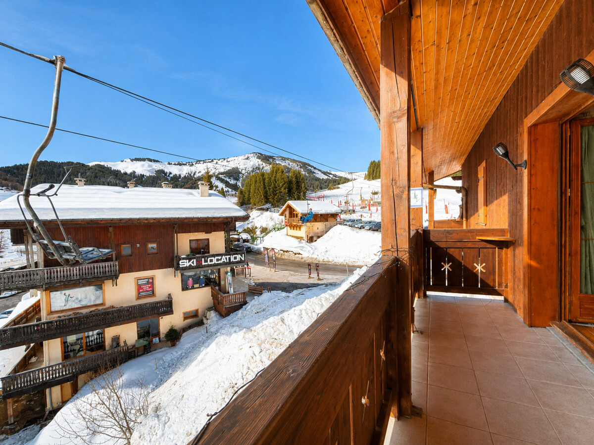 Studio cabine 21m² vue pistes, balcon, 4 pers - Photo 2