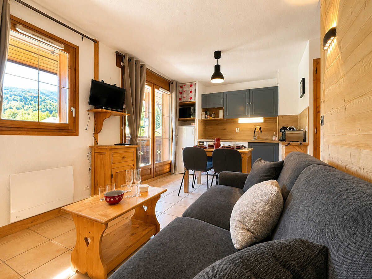 Studio cabine 21m² vue pistes, balcon, 4 pers - Photo 4