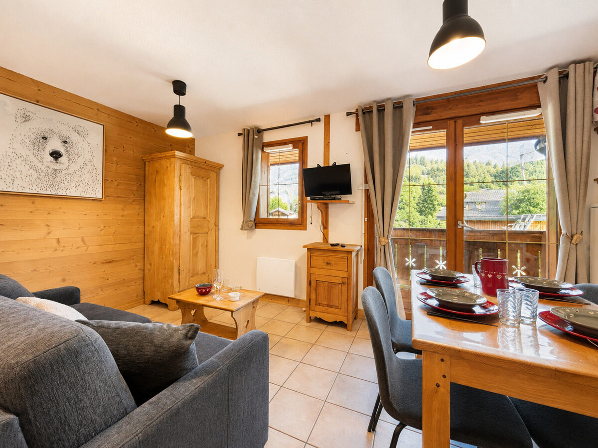 Studio cabine 21m² vue pistes, balcon, 4 pers - Photo 5
