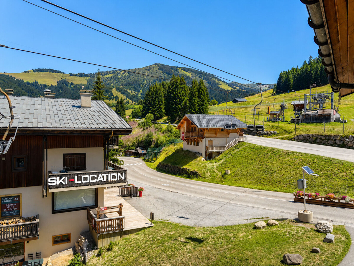 Studio cabine 21m² vue pistes, balcon, 4 pers - Photo 12