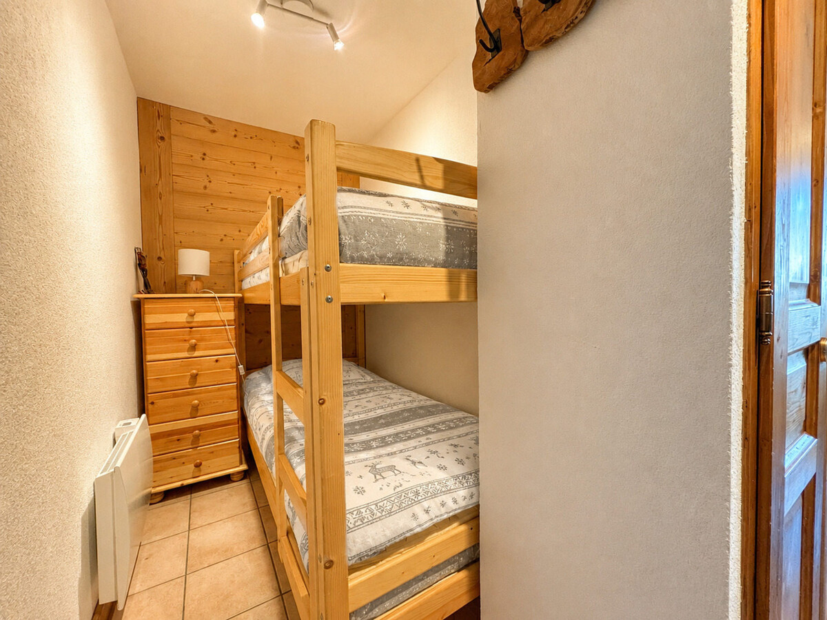Studio cabine 21m² vue pistes, balcon, 4 pers - Photo 13