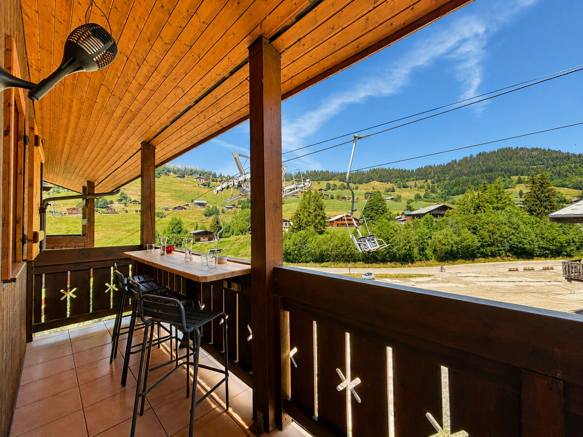 Studio cabine 21m² vue pistes, balcon, 4 pers - Photo 16