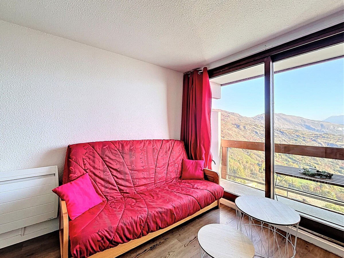 Studio 22m² rénové, skis aux pieds, balcon vue montagne - Photo 5