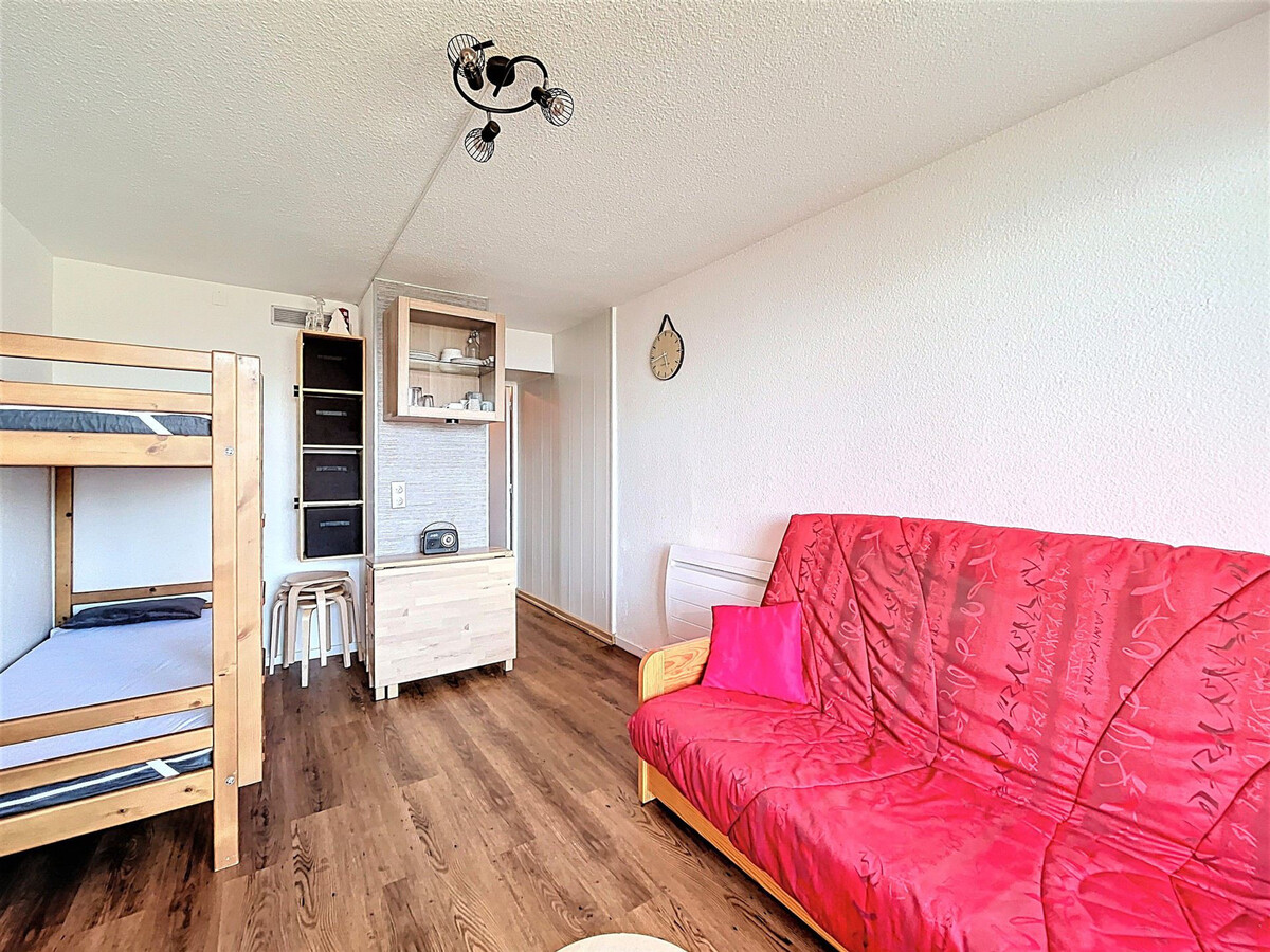 Studio 22m² rénové, skis aux pieds, balcon vue montagne - Photo 6