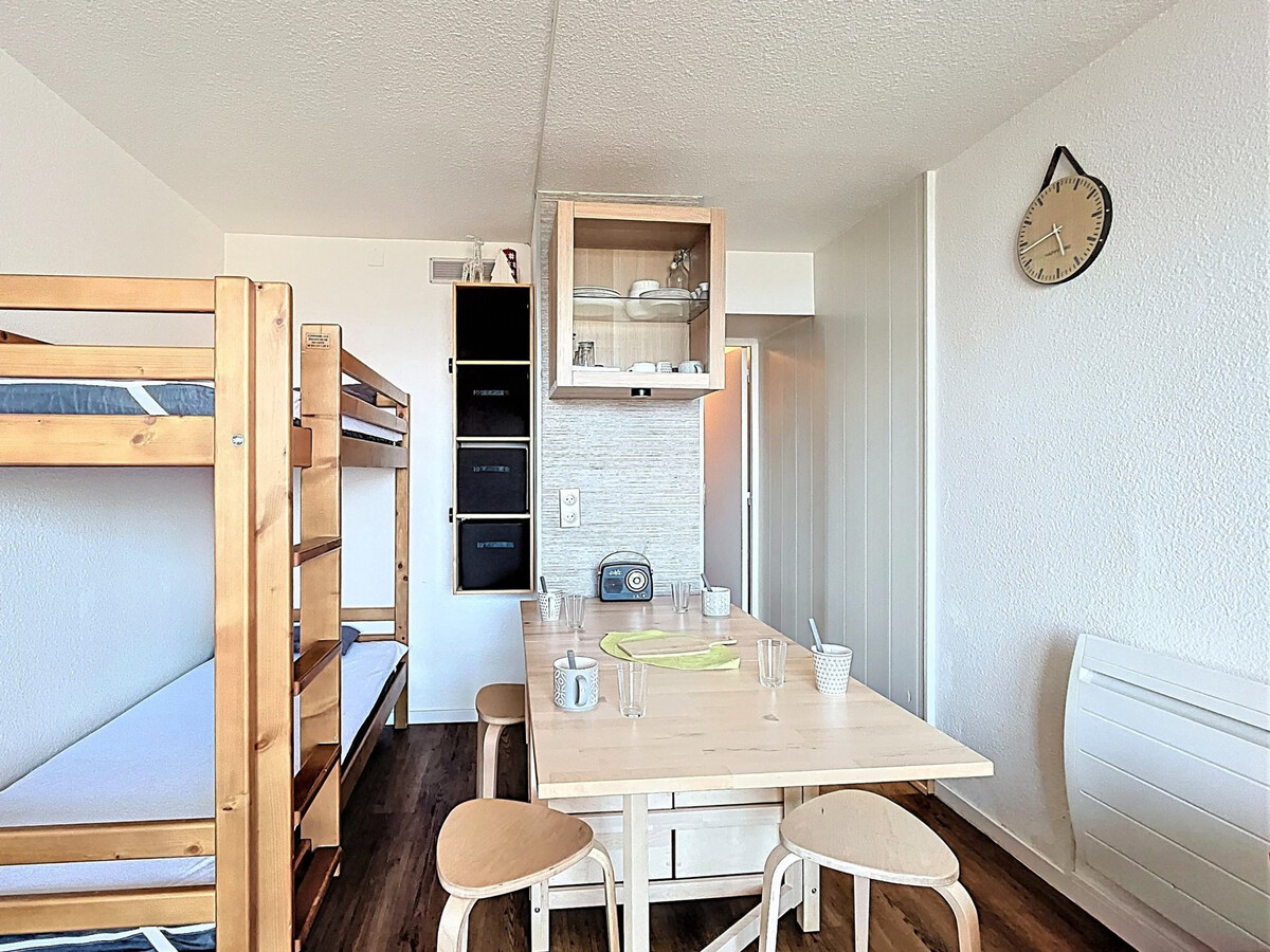Studio 22m² rénové, skis aux pieds, balcon vue montagne - Photo 7