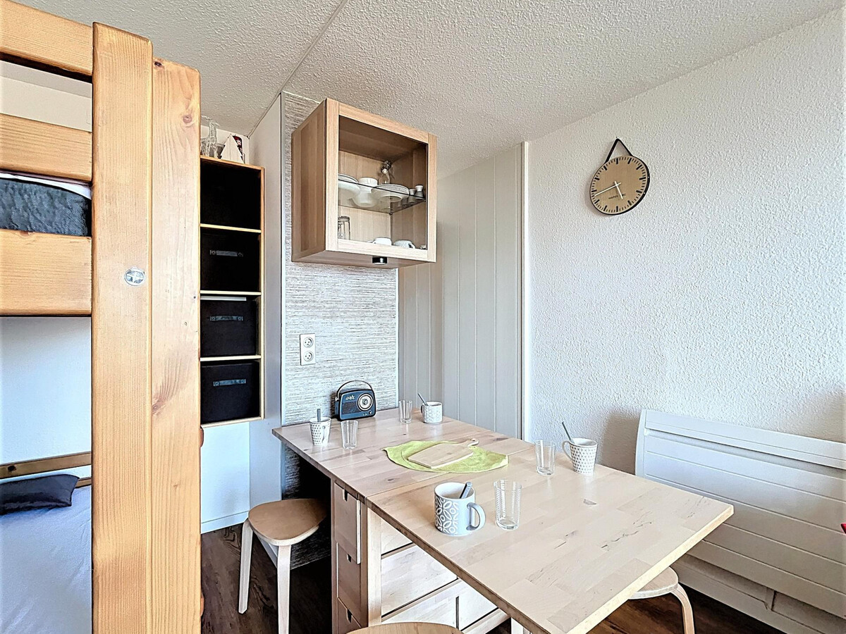 Studio 22m² rénové, skis aux pieds, balcon vue montagne - Photo 8