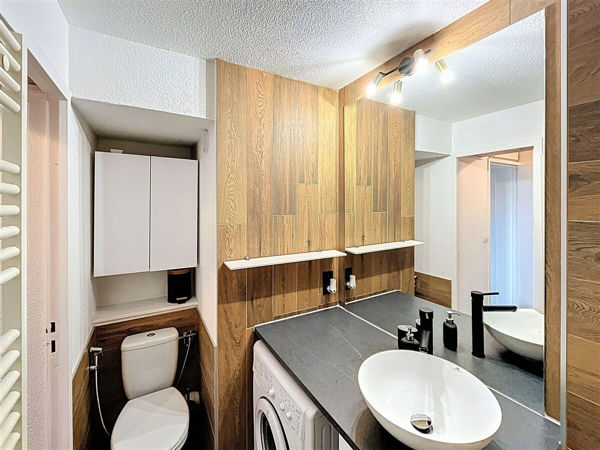 Studio 22m² rénové, skis aux pieds, balcon vue montagne - Photo 14