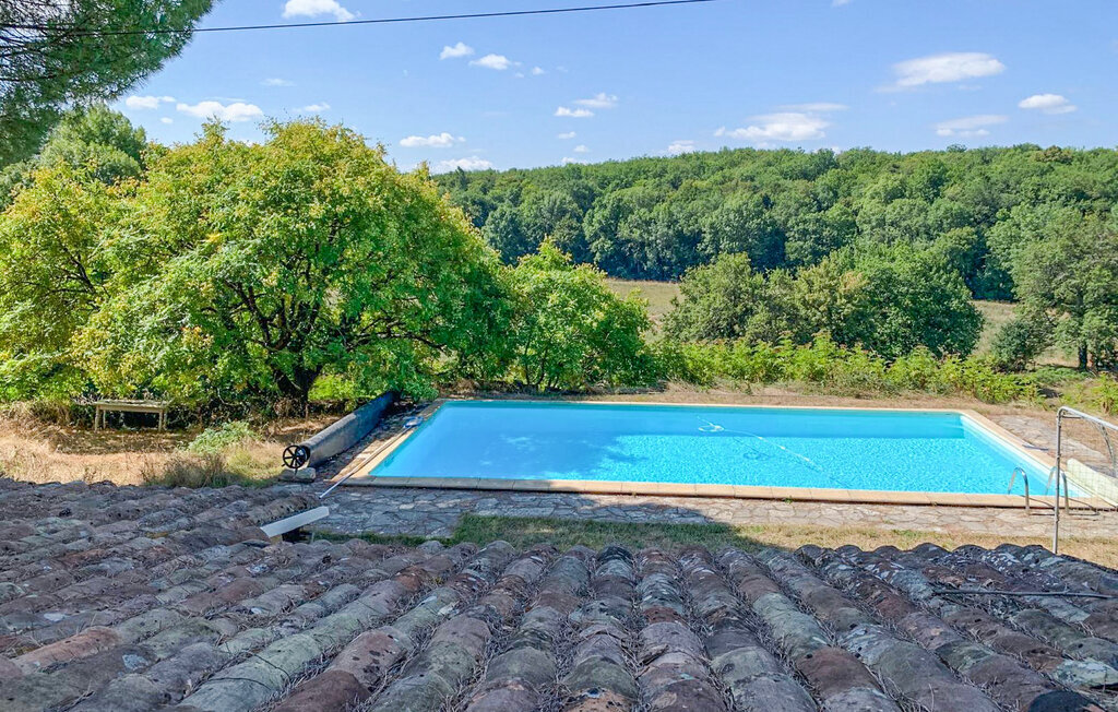 Maison pierre et poutres avec piscine à Monsac - Photo 1