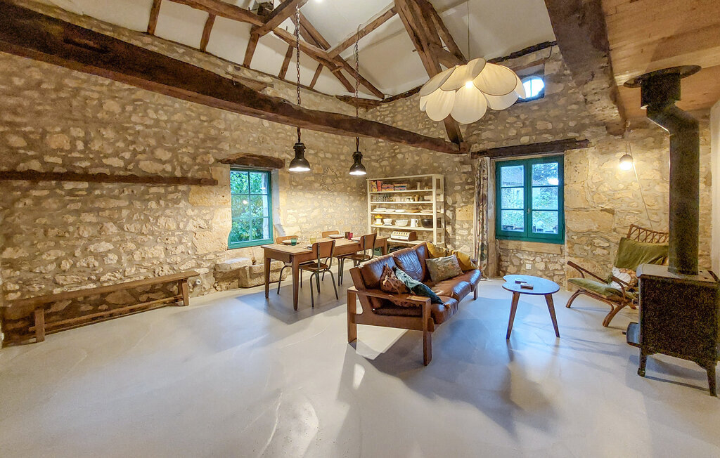 Maison pierre et poutres avec piscine à Monsac - Photo 4