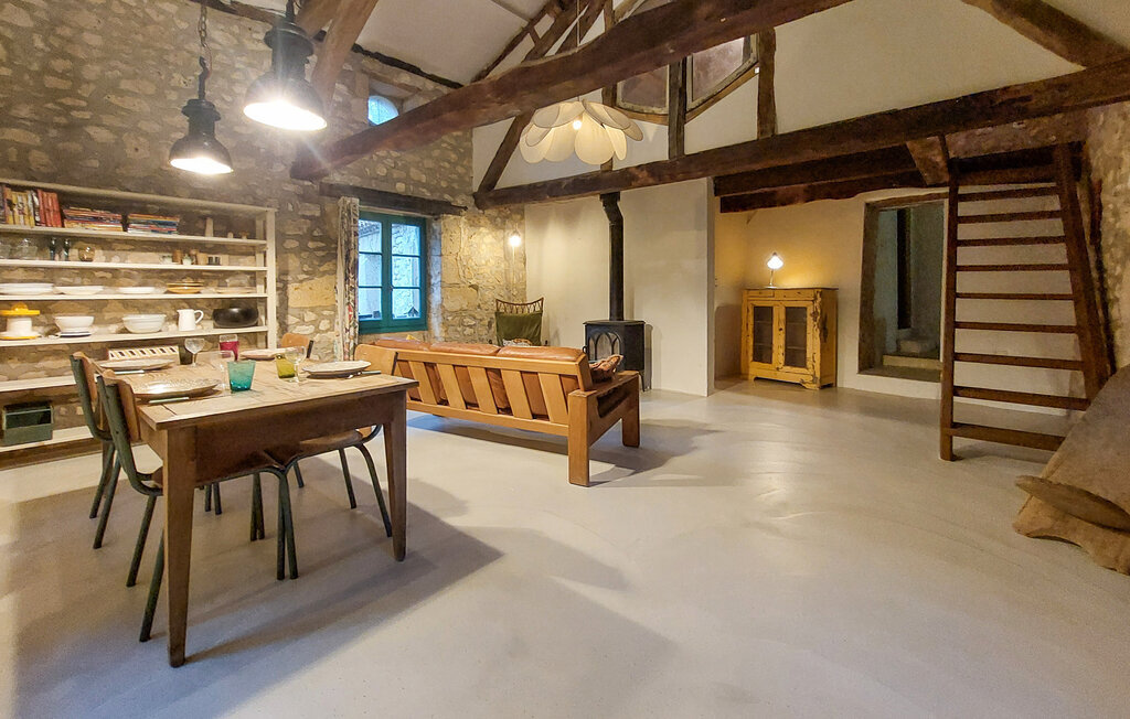 Maison pierre et poutres avec piscine à Monsac - Photo 5
