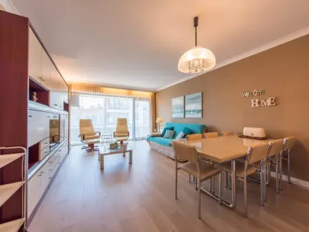 Appartement Vintitsch Derde à Koksijde, vue latérale sur la mer : photo 3