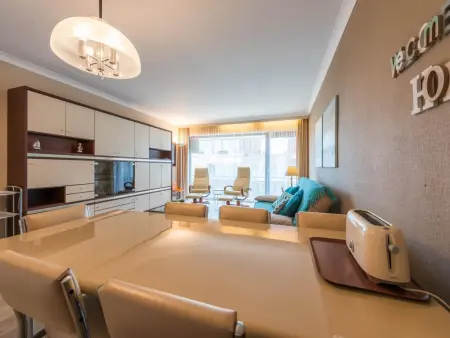 Appartement Vintitsch Derde à Koksijde, vue latérale sur la mer : photo 6