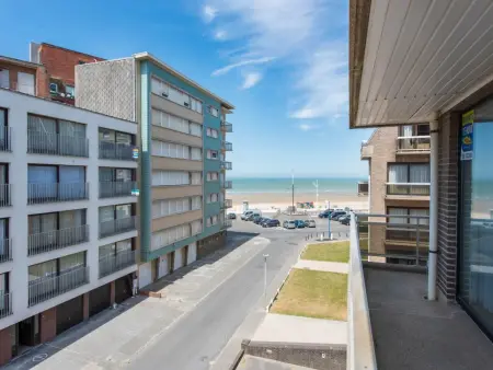 Appartement Vintitsch Derde à Koksijde, vue latérale sur la mer : photo 11