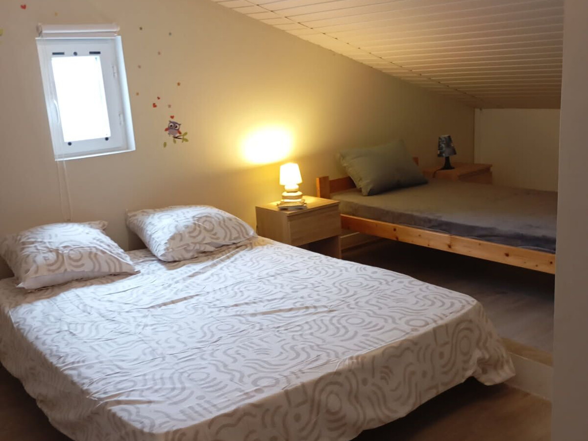 Gîte troglodytique 6 pers. à Flée, cave en pierre - Photo 11