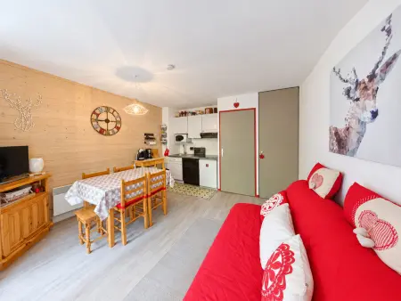 Appartement 4 personnes aux Rousses, terrasse Sud : photo 5