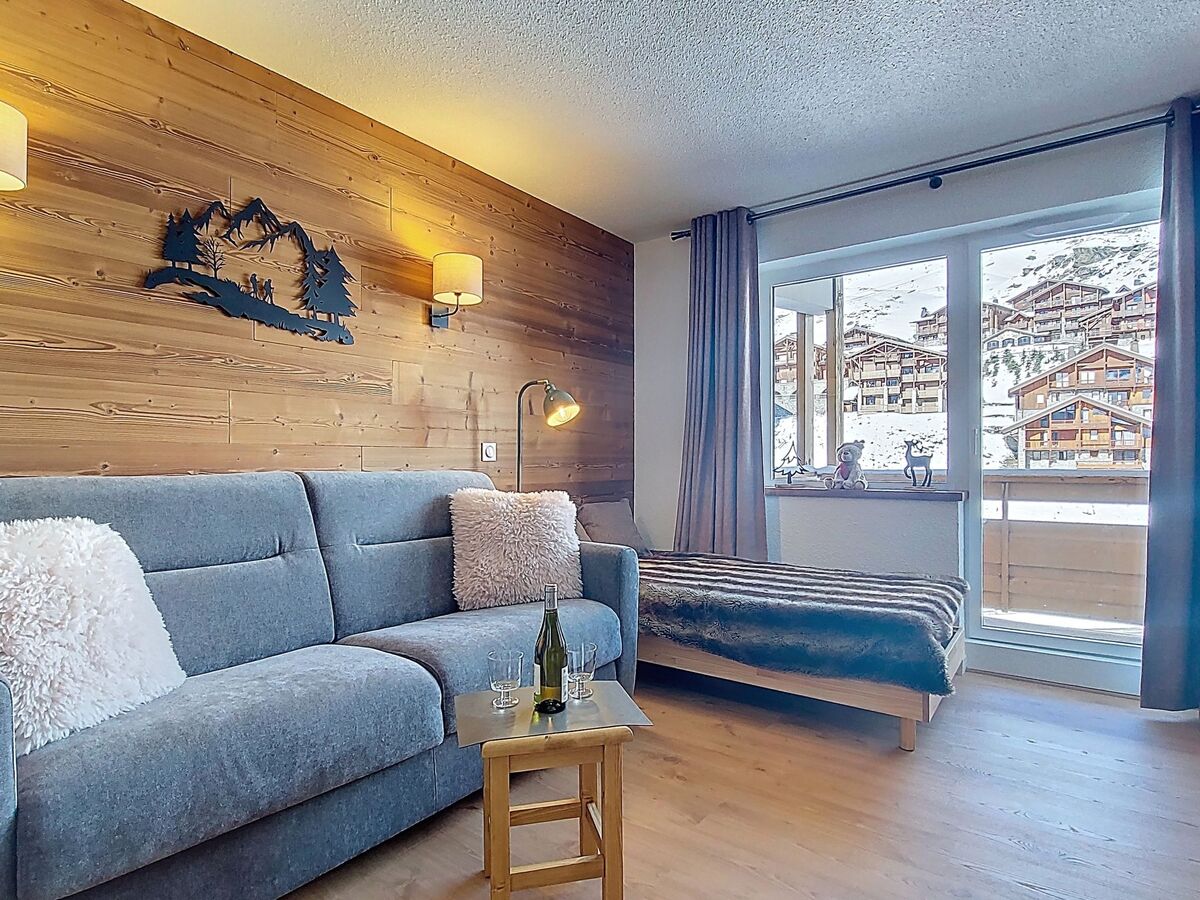 Studio rénové 22 m² à Val Thorens, 50 m des pistes - Photo 8