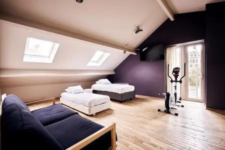 Le reflet de l'Ourthe – Maison 18 pers. avec sauna : photo 11