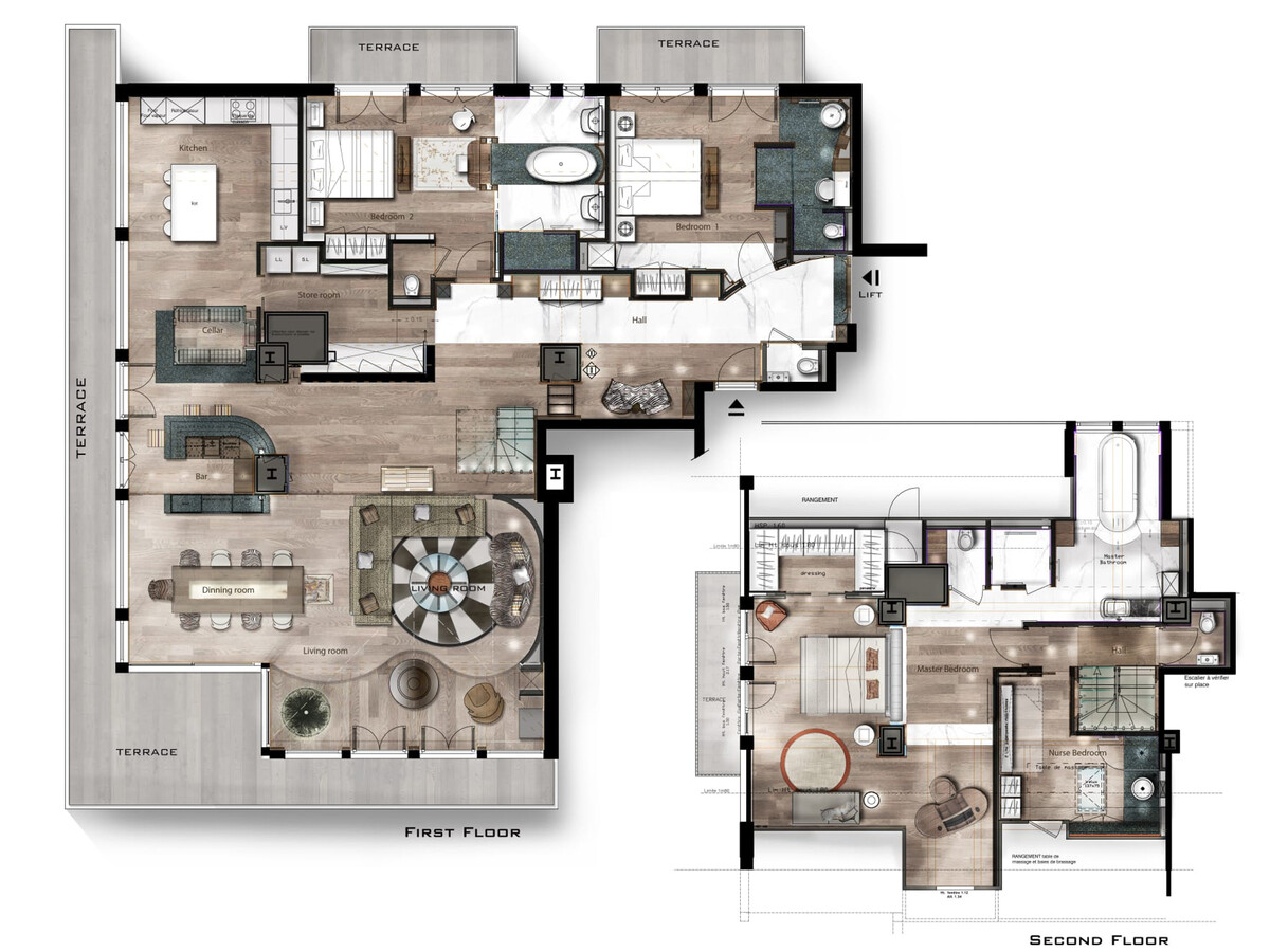 Duplex « Little Big Ben » 168 m², ski aux pieds, 4 chambres - Photo 9