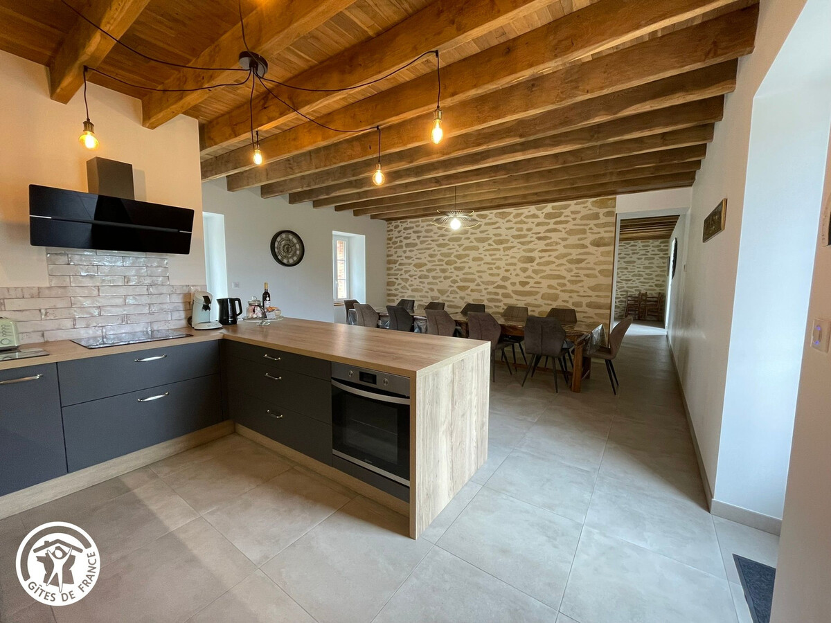 Gîte 12 pers. Soullans : piscine chauffée et babyfoot - Photo 8