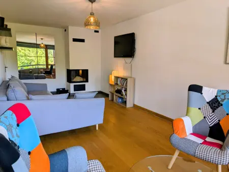 Location appartement à Les Arcs 1600, 3 pièces lumineux à Arc 1600, 8 pers, balcon et cheminée