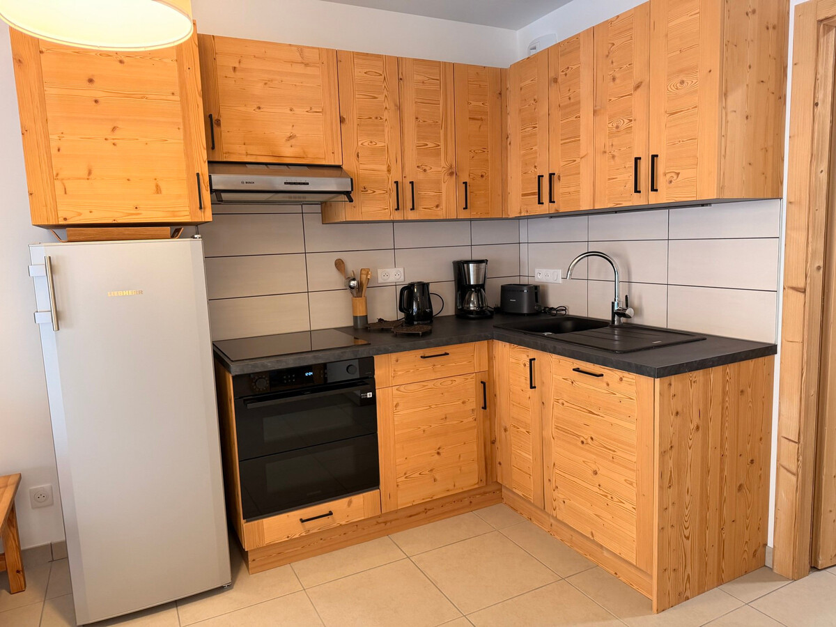 Appartement 2 pièces cabine avec grande terrasse, Pralognan - Photo 2