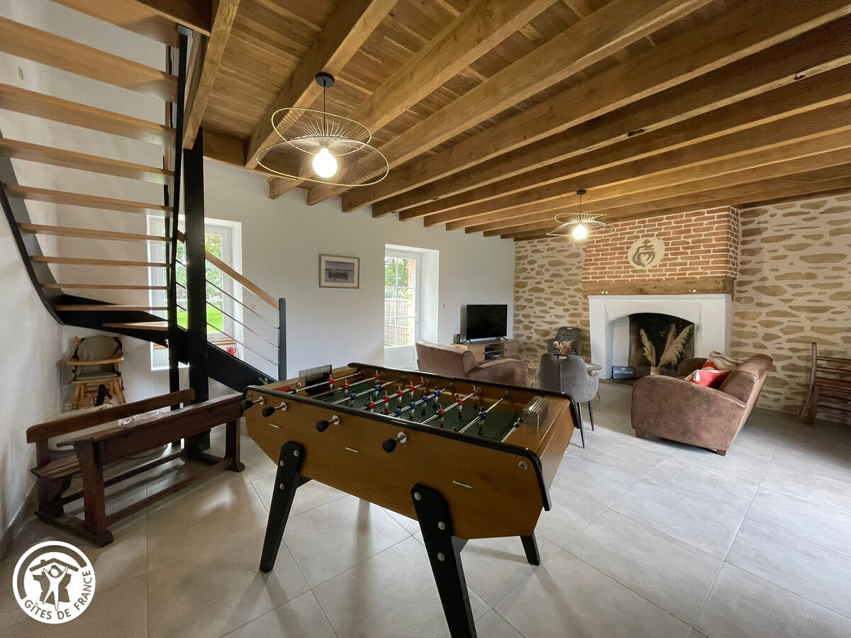Gîtes Vendée 15 pers., piscine chauffée & terrain de jeux - Photo 2