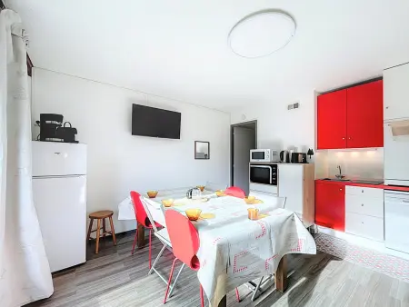 Appartement skis aux pieds, balcon sud, 7 pers au Corbier : photo 2