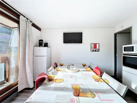 Appartement skis aux pieds, balcon sud, 7 pers au Corbier : photo 3