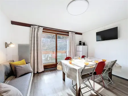 Appartement skis aux pieds, balcon sud, 7 pers au Corbier : photo 7