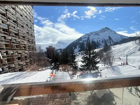 Appartement skis aux pieds, balcon sud, 7 pers au Corbier : photo 13