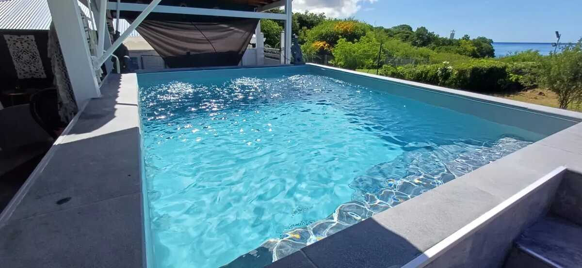 Bungalow 5 pers. à Bouillante, piscine privée toute l'année - Photo 1