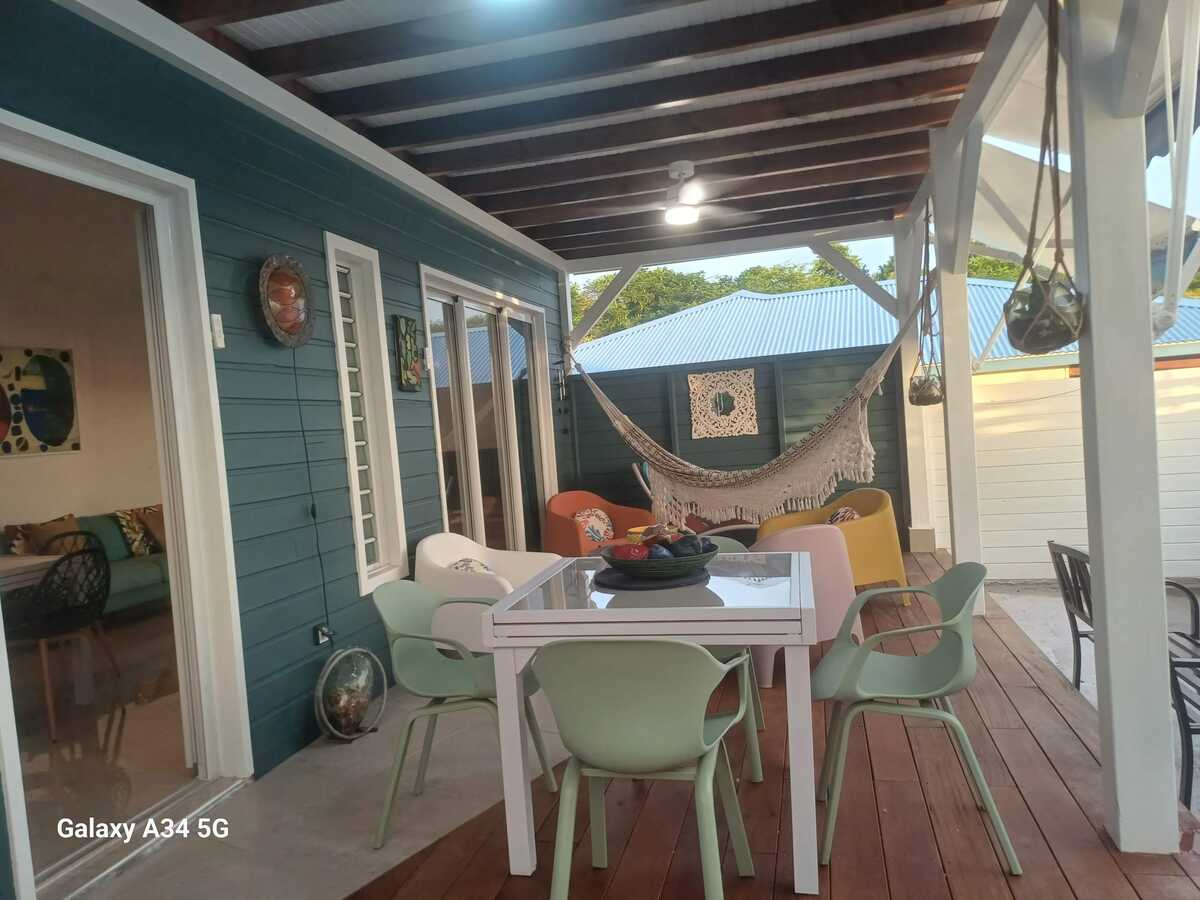 Bungalow 5 pers. à Bouillante, piscine privée toute l'année - Photo 5