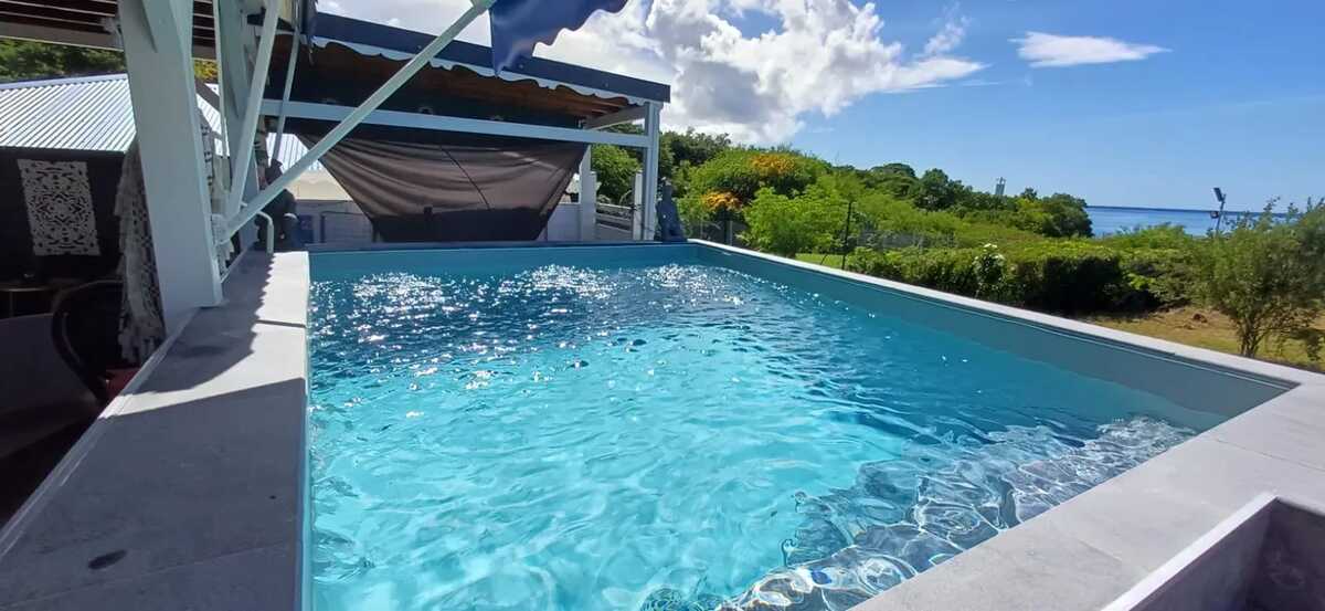 Bungalow 5 pers. à Bouillante, piscine privée toute l'année - Photo 8