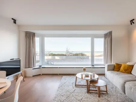 Location appartement à Sint Idesbald, Appartement contemporain en bord de mer
