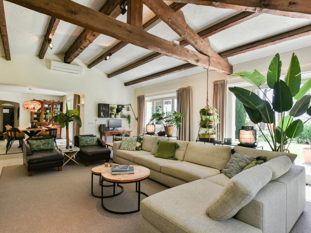 Villa Les Palmiers à Mougins : 5 chambres, piscine et pool house - Photo 5