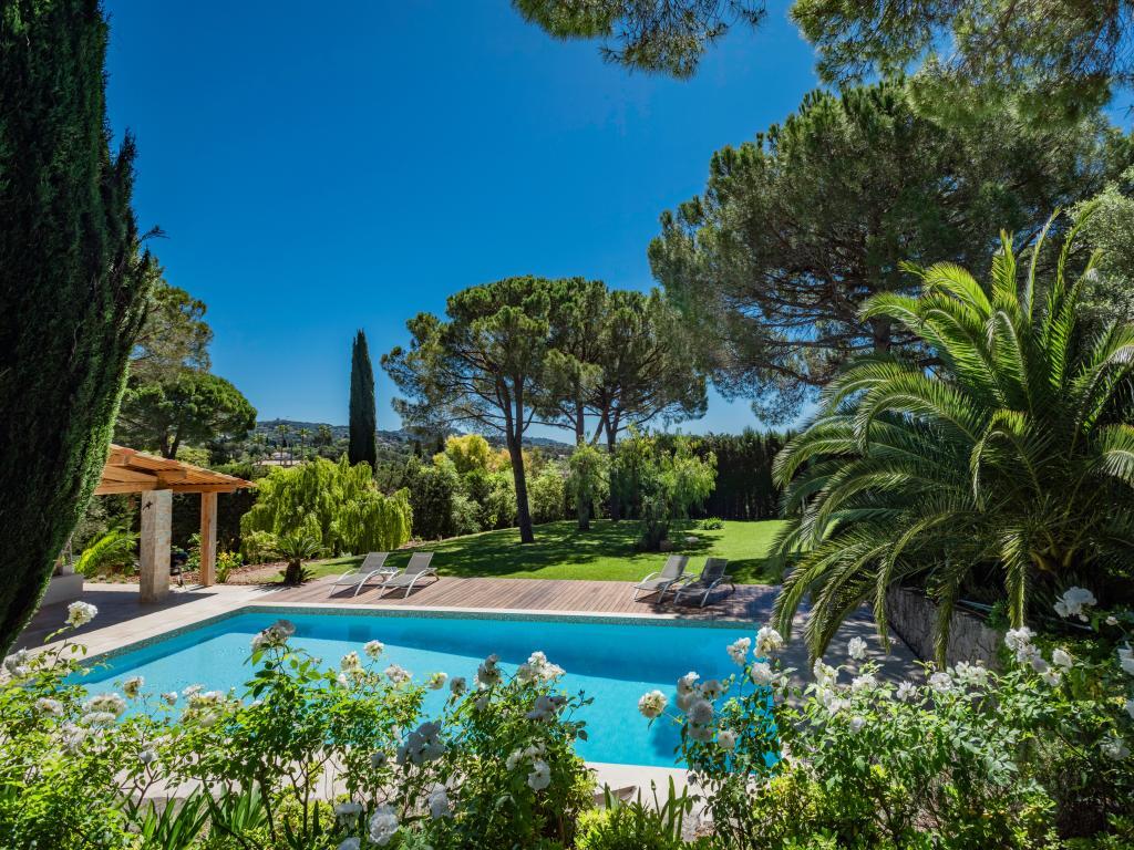 Villa Les Palmiers à Mougins : 5 chambres, piscine et pool house - Photo 46