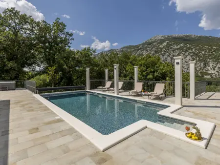 Villa Greystone à Omiš - Piscine privée, sauna et vue montagnes : photo 22
