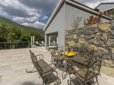 Villa Greystone à Omiš - Piscine privée, sauna et vue montagnes : photo 23