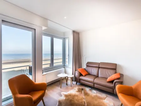 Location appartement à Koksijde, Appartement de luxe avec vue frontale sur mer