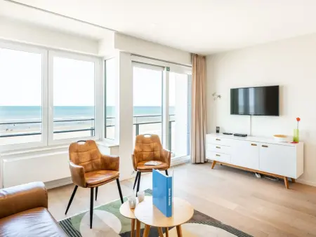 Appartement vue mer, plage à 10 m, Koksijde : photo 2