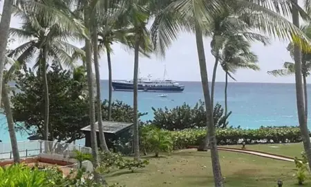 Studio vue mer avec terrasse à Le Gosier, à 360 m de l'Anse Tabarin : photo 23