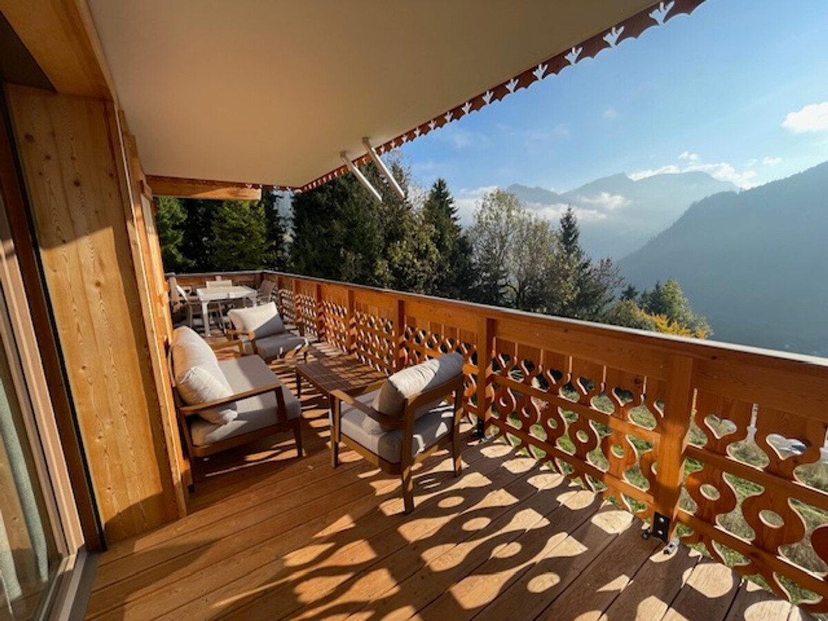 Appartement 6 pers. à Châtel : terrasse 75m², vue montagnes - Photo 11