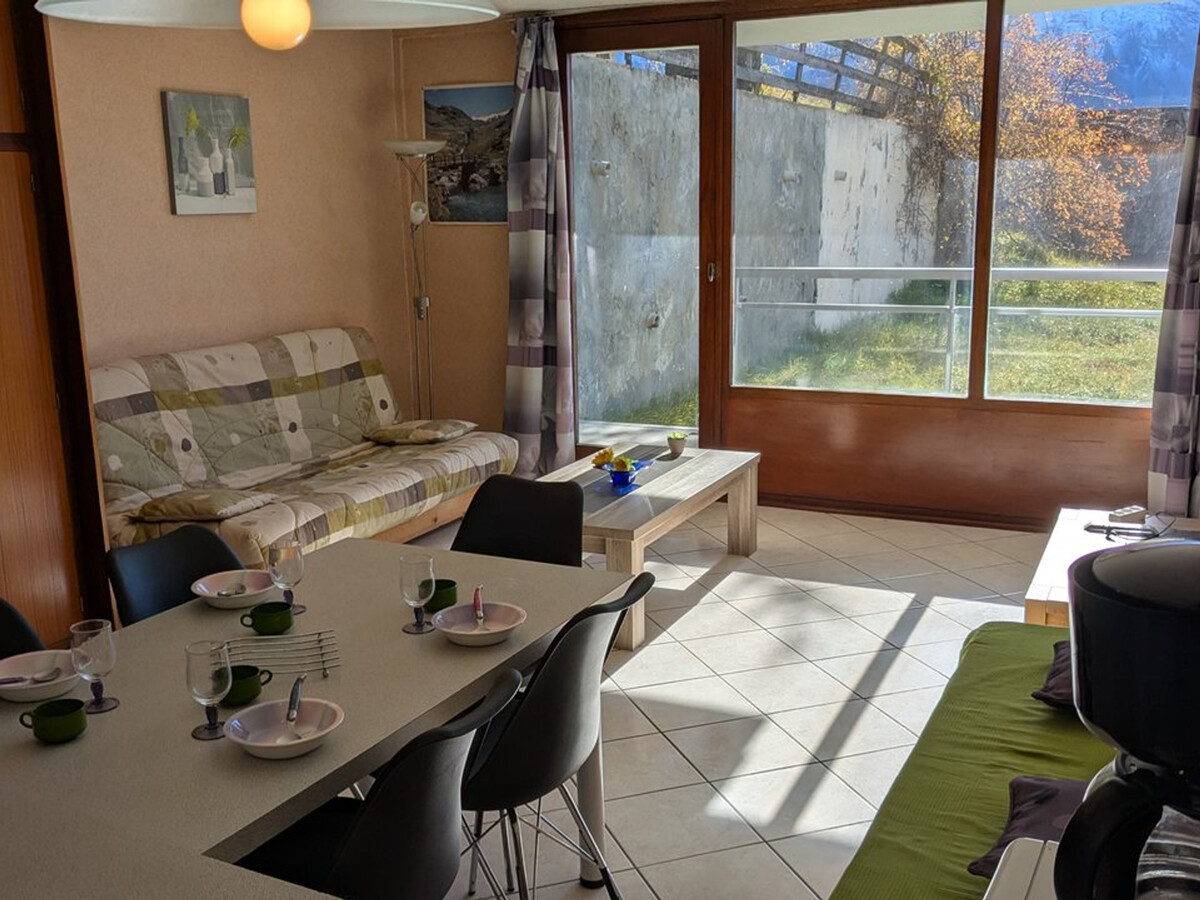 Studio 4 pers avec balcon et jardin à Orcières - Photo 6