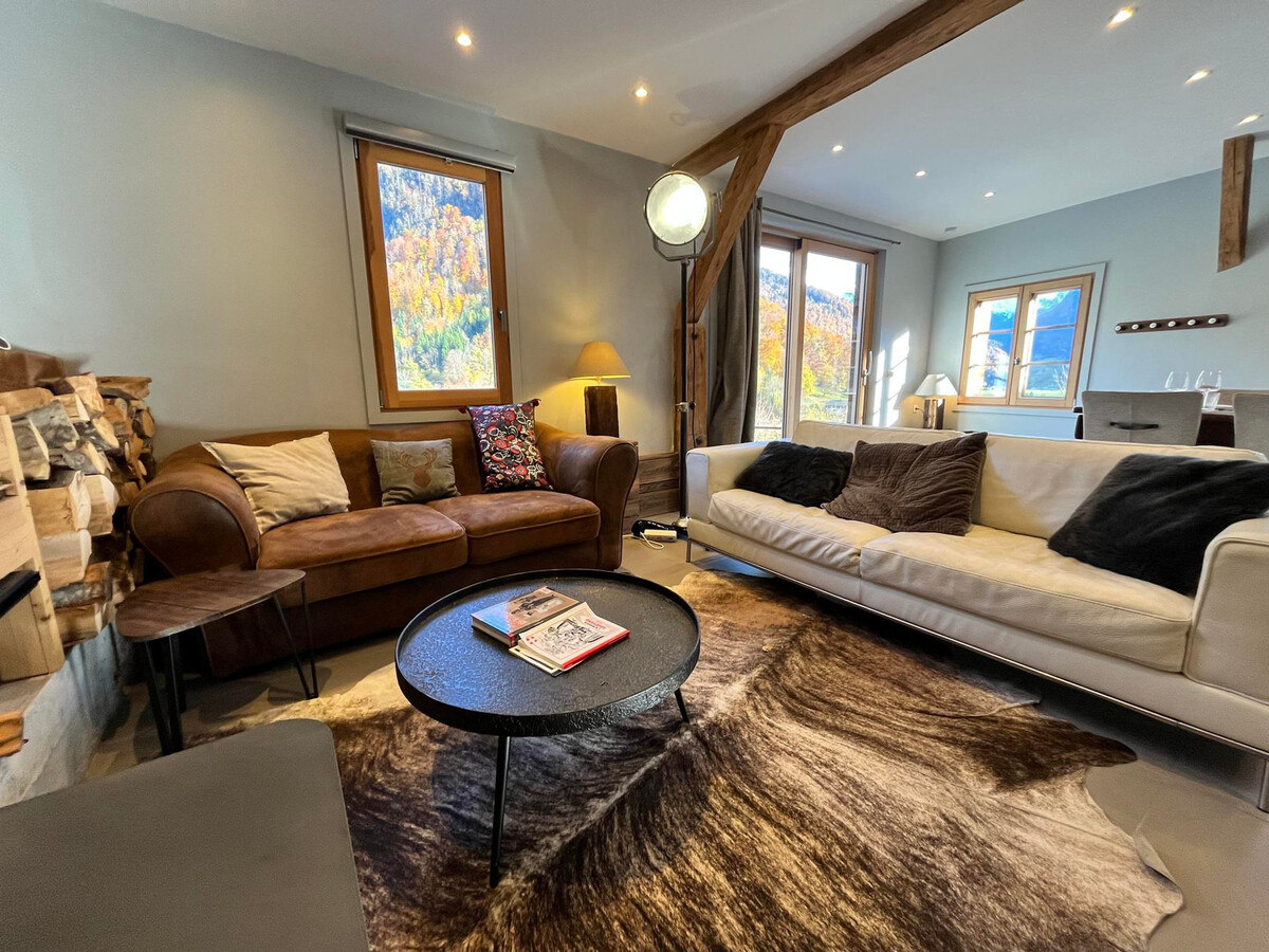 Chalet Falconnet à Samoëns, rénové, skibus à proximité - Photo 2