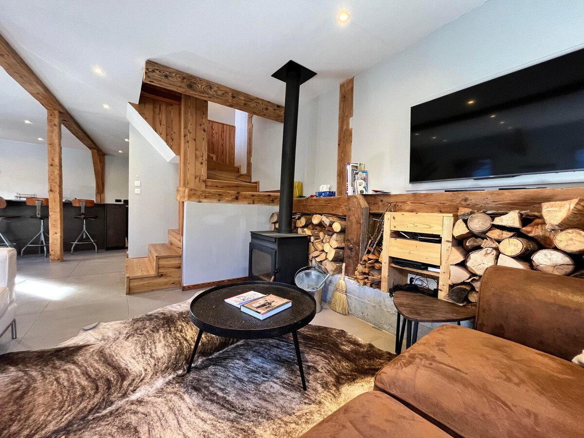 Chalet Falconnet à Samoëns, rénové, skibus à proximité - Photo 4