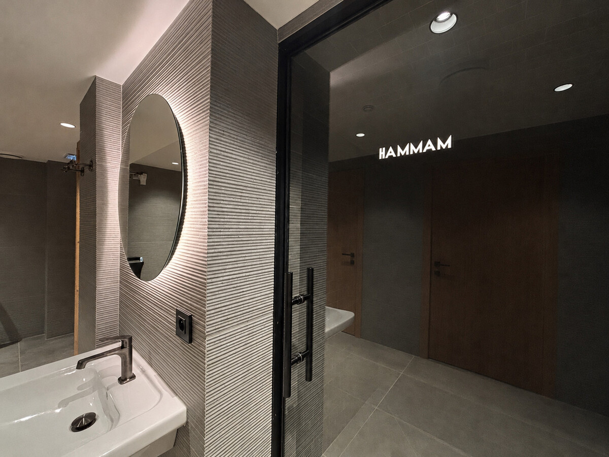 Appartement 4 pièces avec piscine, sauna et hammam - Photo 22