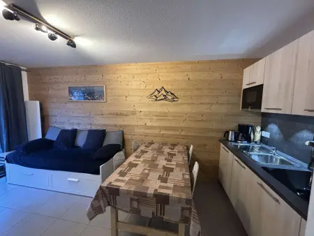 Appartement 2 pièces moderne, 50 m des pistes à Auris : photo 4