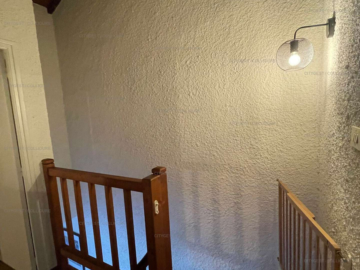 Duplex climatisé 5 pers., piscine et parking à Collioure - Photo 8