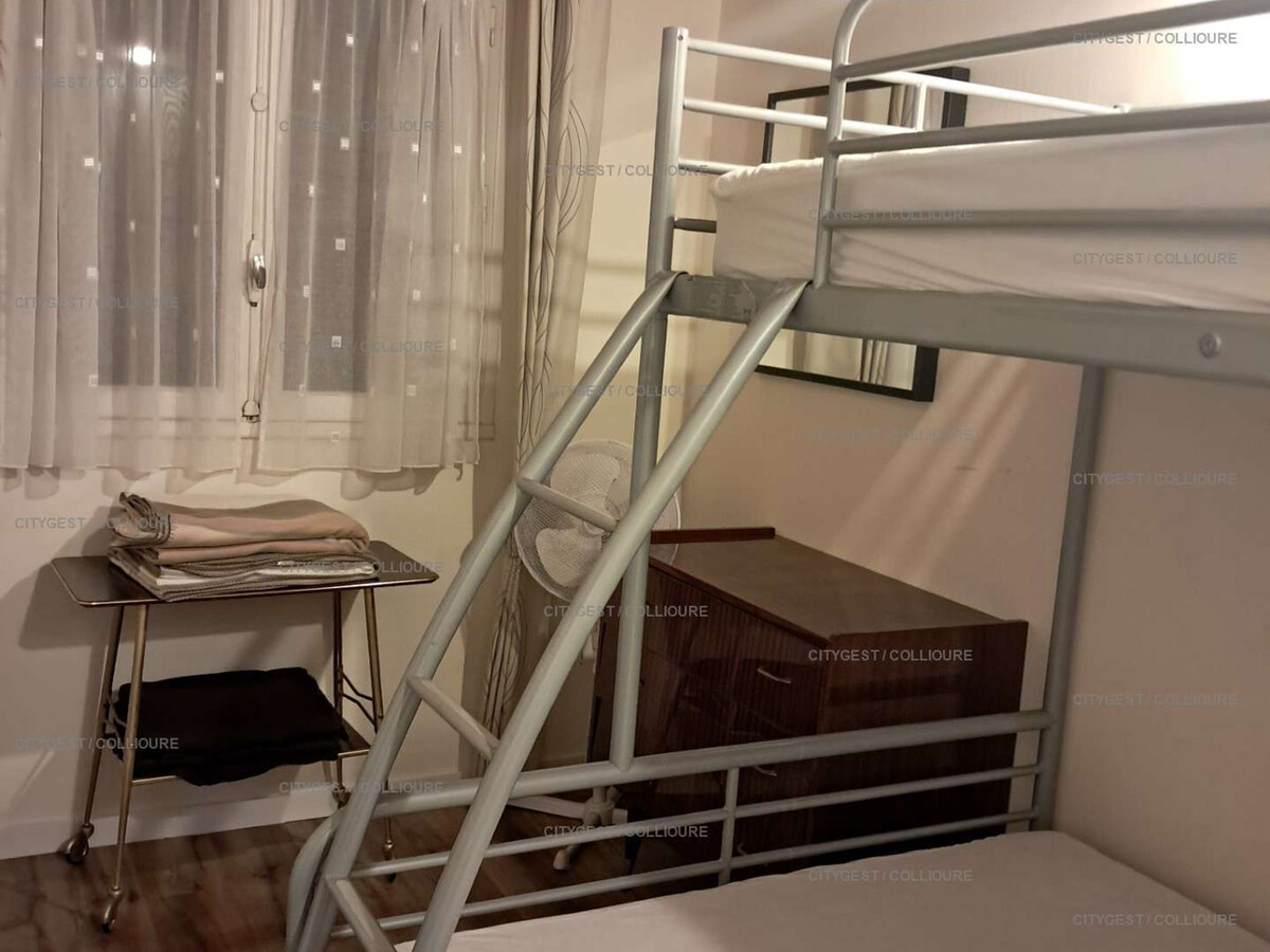 Duplex climatisé 5 pers., piscine et parking à Collioure - Photo 9