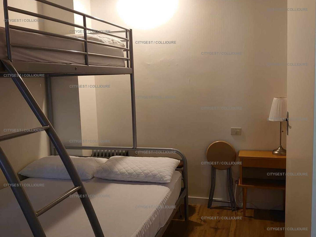 Duplex climatisé 5 pers., piscine et parking à Collioure - Photo 10
